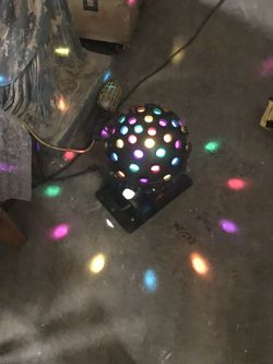 American DJ Disco ball light
