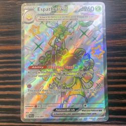 Espathra ex - 214/091 - SV: Paldean Fates (PAF) Pokemon Card Single