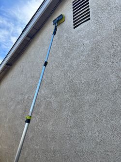 Robi Extendable Telescoping pressure Wash Brush with Pole