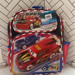 Cars Backpack 12”