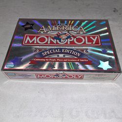 Monopoly The America Special Edition Board Game In Excellent Condition (Is Complete Nothing Missing)