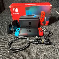 Nintendo Switch With Box
