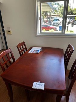 Dinning Room Table with 4 chairs.