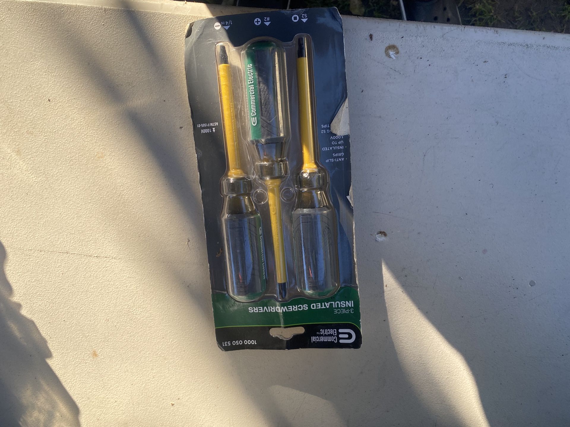 3-Piece Insulated Screwdriver