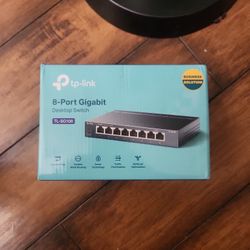TP-LinK 8 Port Gigabit Desktop Switch TL-SG108