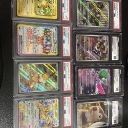 Graded Pokémon cards 
