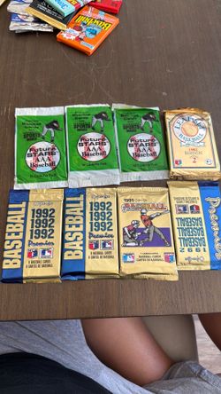Sports cards packs