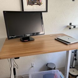 Standing desk, electric motor
