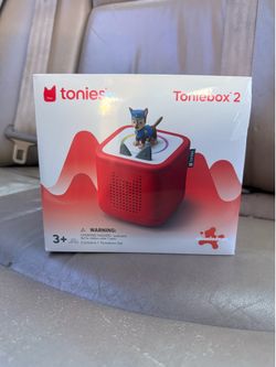 tonies PAW Patrol: Chase Toniebox 2 Starter Set - Sunset Red: Learning