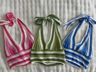 Crochet Halter Tops