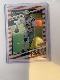 2021 Optic Candy, Cane Dak Prescott short print
