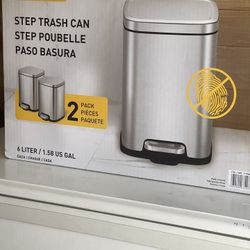 Pair Of Trashcans