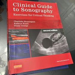 Clinical Guide To Sonography 