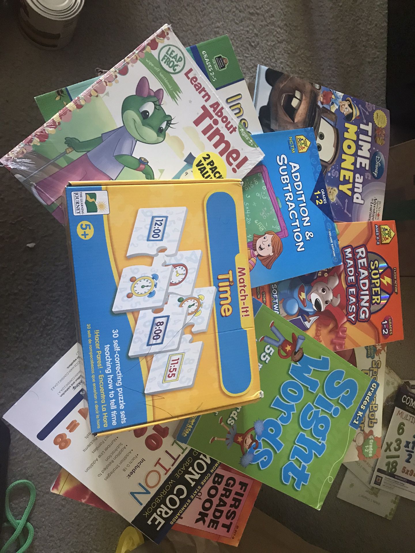 Educational Learning books and games