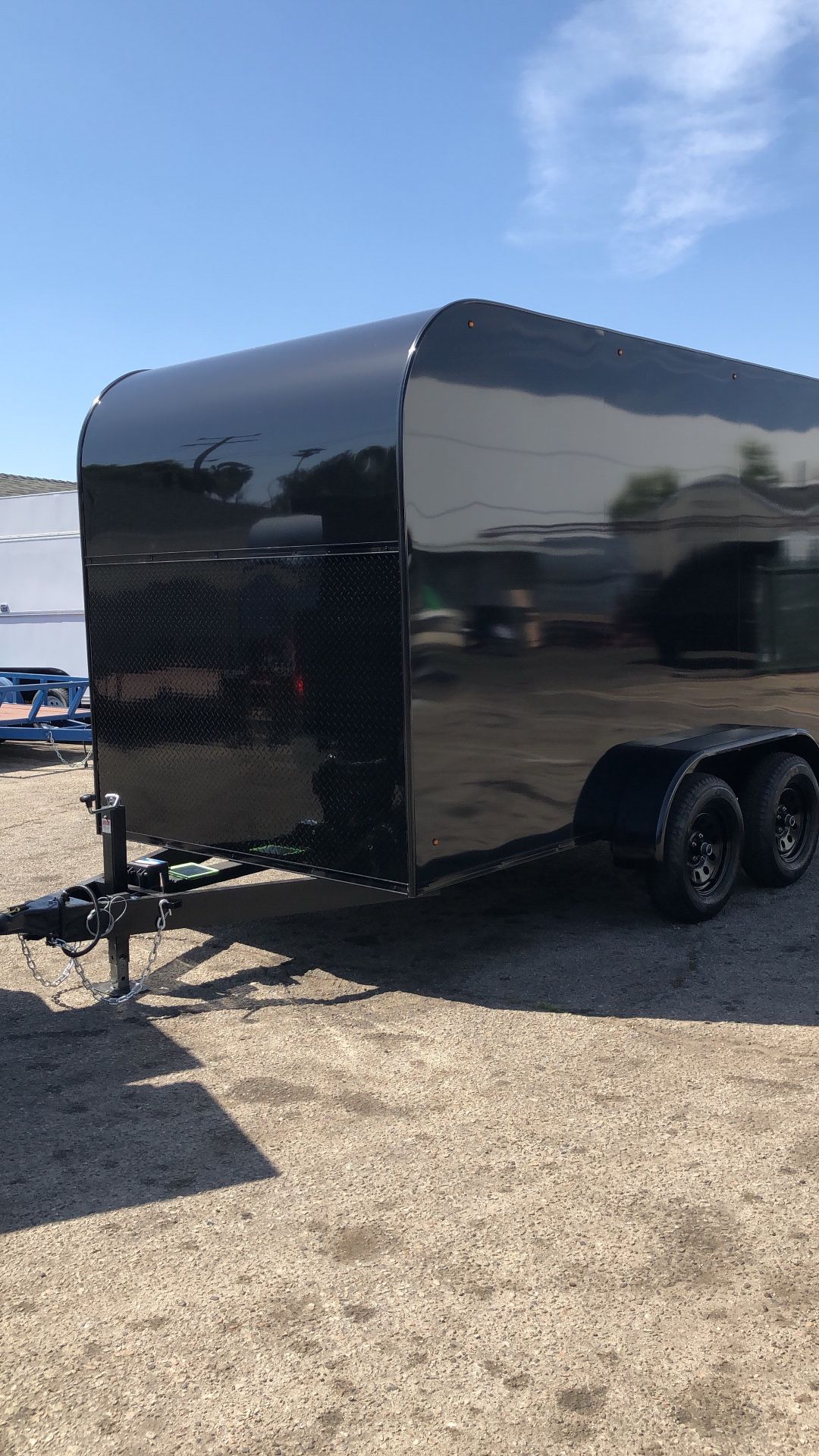 ENCLOSED CARGO VENDING TRAILER 6.5x12x6.5