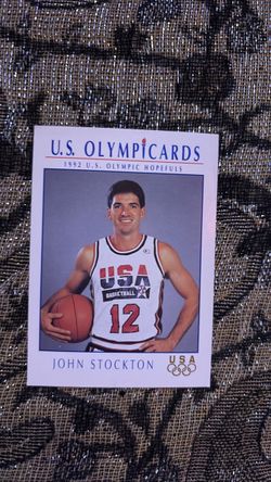 1992 John Stockton U.S. Olympic Cards Trading Card