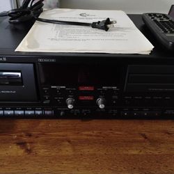 Tascam CC-222SLmkll CD And Cassette Recorder And Player