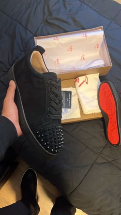 Red bottoms size 9,9.5 Men $150 free delivery ✅🚚