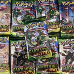 Pokemon Sword & Shield Evolving Skies Booster Paxks