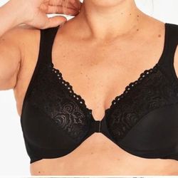 Glamorise Elegance Plunge Wired Bra. 42B