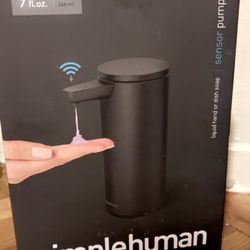 Brand New Simplehuman Sensor Soap Pump – Rechargeable, No-Drip, $120 Retail