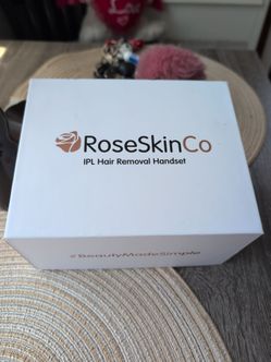 Roseskinco hair removal read description