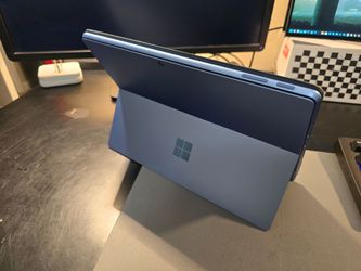 Surface pro 9 with keyboard cover and charger