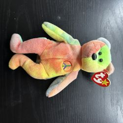 Ty Beanie Baby: Peace Bear 1996