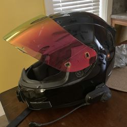 Icon Helmet XL With Sena Bluetooth