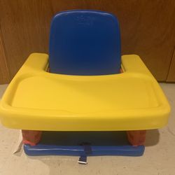 The First Years Toddler/baby Booster Seat With Detachable Tray 