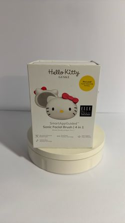 Hello Kitty Geske Sonic Facial Brush 4 in 1 Pro Level New