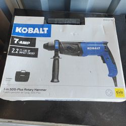 Kobalt 1 Inch Hammer Drill With Case New In Box