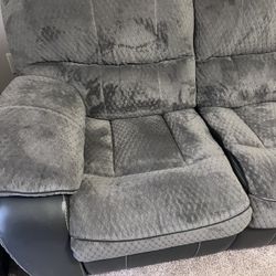*Mint Condition* Gray recliners 