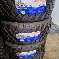 33/12/50/17/ MT. ATLANDER $850 ATLANDER NEW FOUR TIRES