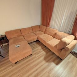 Modular Sectional Couch With Ottoman 