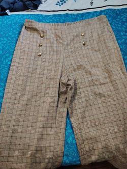 Plus Plaid Pants