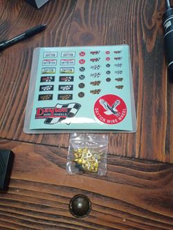 Hubcaps and stickers
