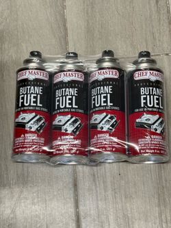 Brand New Case of 12 Chef Master Butane Fuel