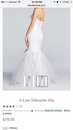 Med trumpet style slip