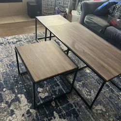 Coffee Table And End Tables