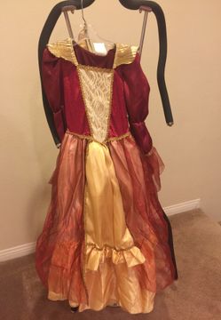 Princess costume size for 6-8 years old