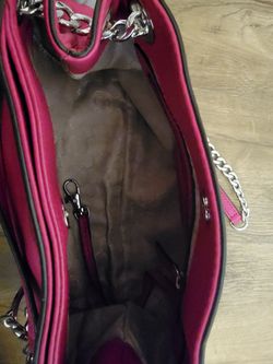 Michael Kors Charlotte Tote Shoulder Handbag - Pale Blue pebble leather  /Suede for Sale in Camden, NJ - OfferUp