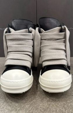 Rick Owen Jumbolace Hightop Sneaker