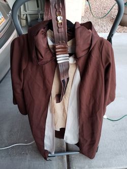 Starwars Jedi Costume Kids Size Med!!