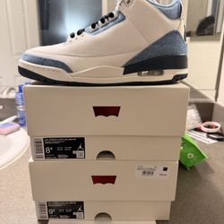 Air Jordan 3 X Levi “LA Exclusive “ Size 9.5 / 8.5