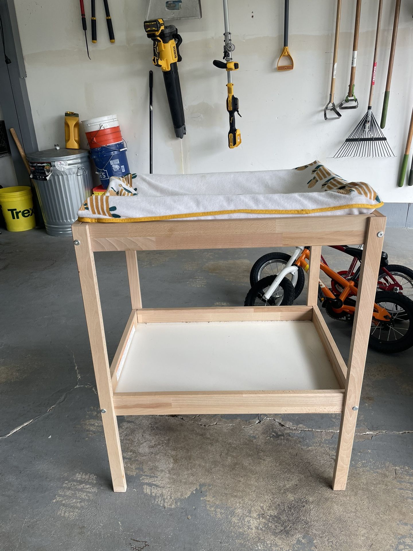 Changing Table with Pad & Cover