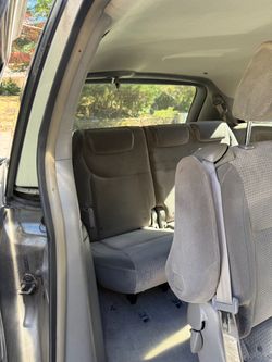 Minivan Rear Bench Seat Gray Fabric
