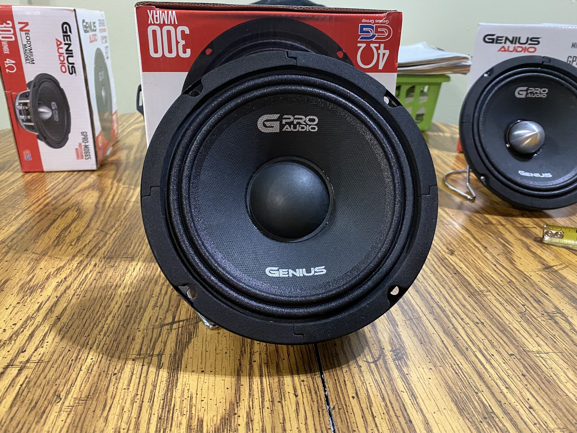 New 6.5” Genius Audio Midrange Speaker $35 Each