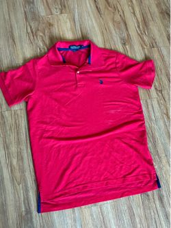 Red Polo shirt Medium