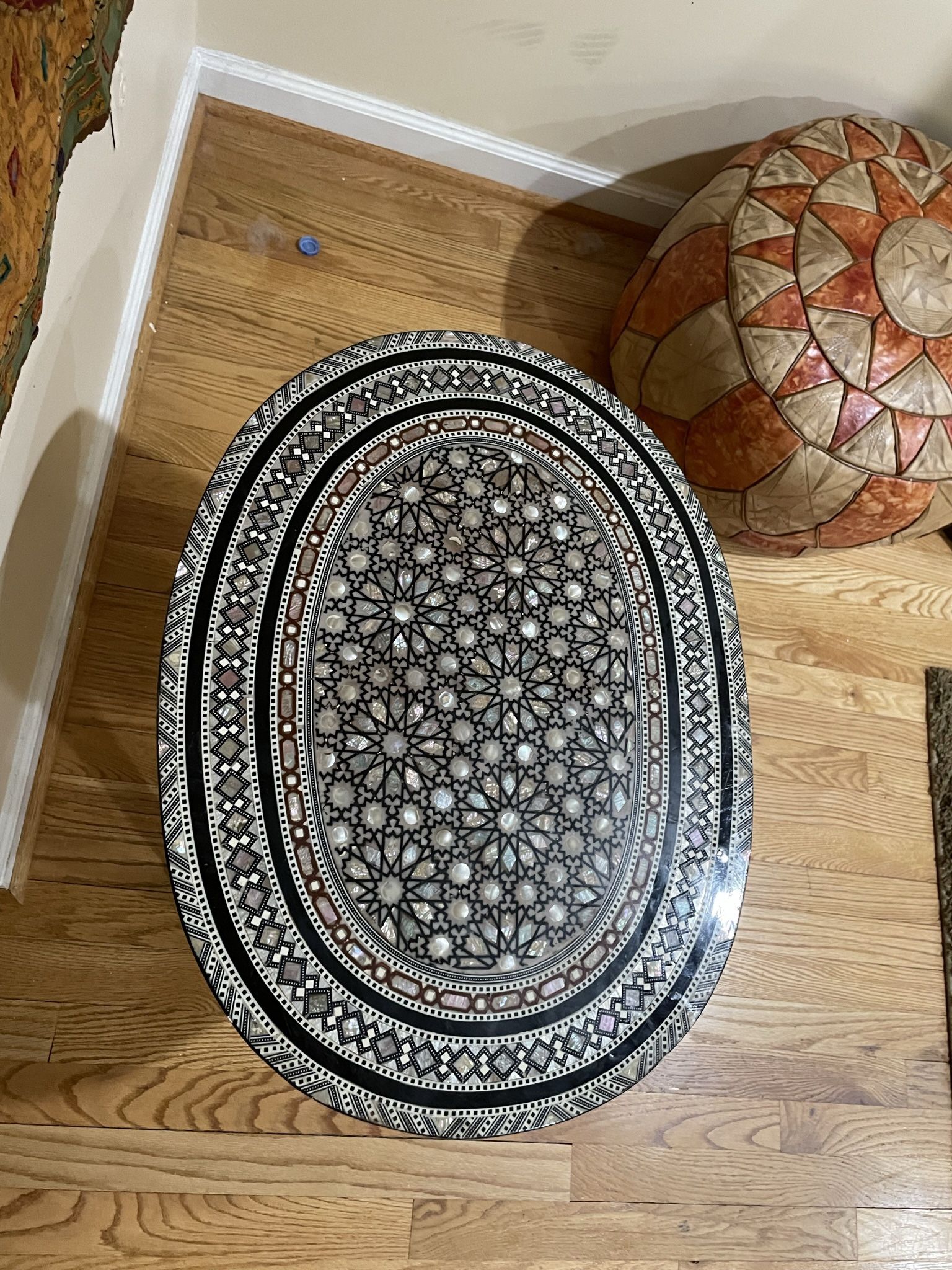 Mother Of Pearl Accent Tables from Egypt